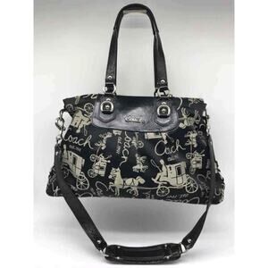 Coach Ashley Grace Horse & Carriage Anniversary satchel bag F15656
